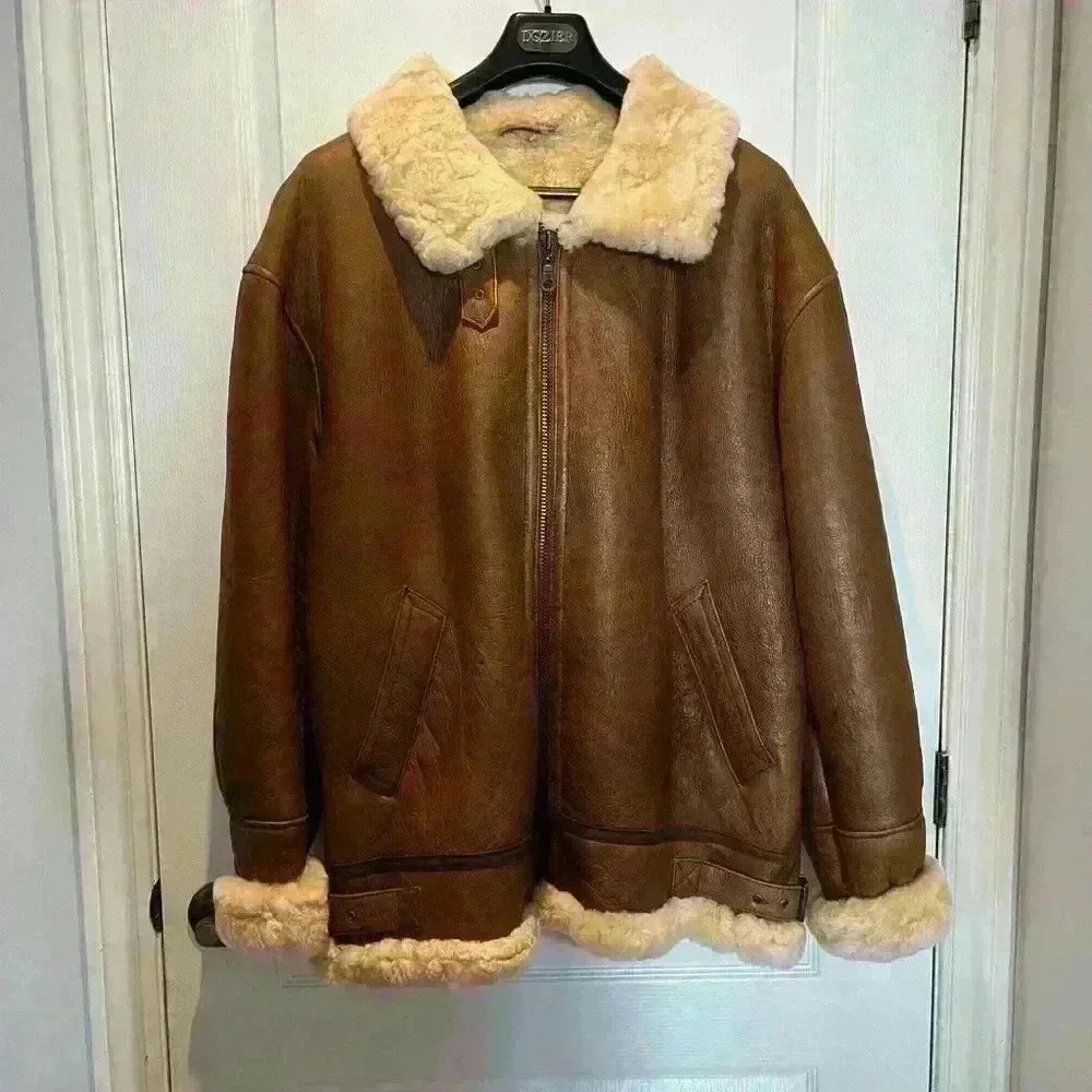 *Vintage* 100% Sheep  coat